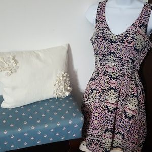 One Clothing MultiColored Patterned Dress Size XS